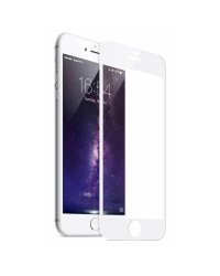 Mocco Full Face / Full Glue Tempered Glass Coveraged with Frame Защитное стекло для экрана Apple iPhone 7 Plus / 8 Plus Белое