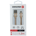 Swissten Textile Универсальный Quick Charge 3.1 USB-C USB Кабель данных 1.2м
