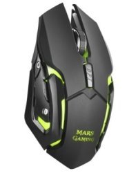 Mars Gaming MMW Беспроводная игровая мышь с Дополнительными кнопками / RGB / 3200 DPI