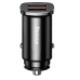 Baseus Square Авто Зарядка / 2xUSB / QC3.0 / 5A / 30W