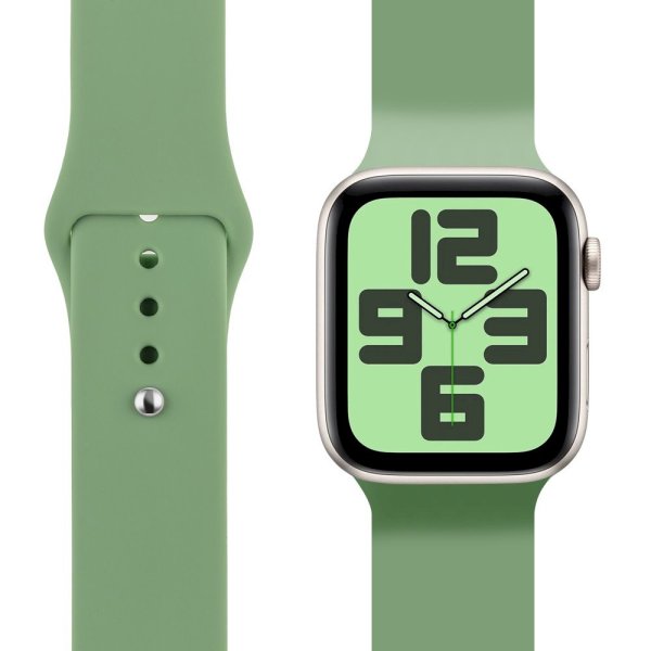 OBAL:ME Silicone Strap Ремешок для часов Apple Watch 42-49mm M-L / зелёный