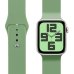 OBAL:ME Silicone Strap Ремешок для часов Apple Watch 42-49mm M-L / зелёный
