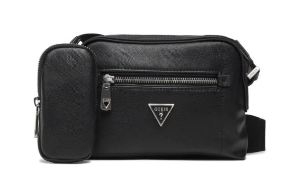 Guess Certosa Женская Сумочка Для Камеры через плечо Black 21x14x4cm