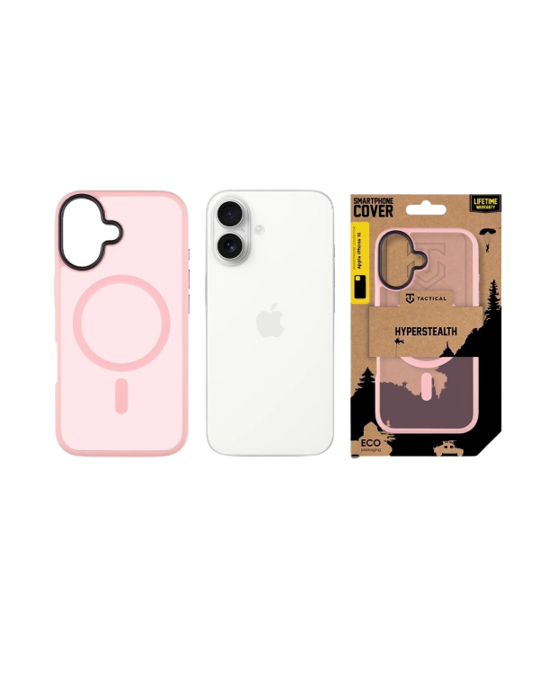 Дополнительное изображение книги «Tactical MagForce Hyperstealth Cover Защитный чехол для iPhone 16 / розовая пантера»