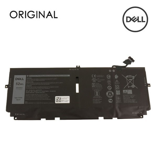 Оригинальная аккумуляторная батарея 722KK для портативного компьютера Dell 52Wh