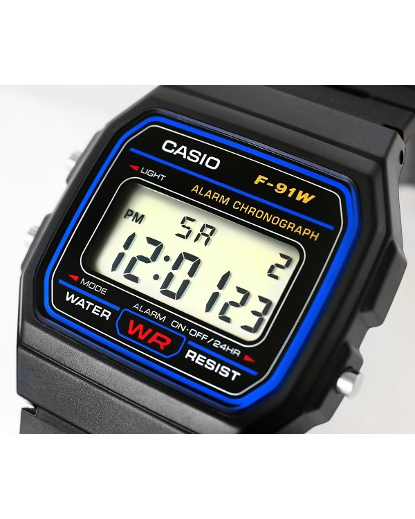 Casio F-91W-1YER Цифровые наручные часы