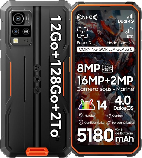Blackview BV4800 Pro Смартфон 4GB / 128GB