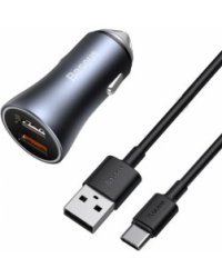 Baseus Golden Contactor Pro Dual Quick Charger Авто Зарядка 2x USB / 40W