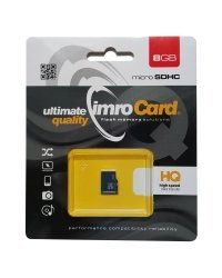 Imro Карта Памяти microSDHC / 8GB / 4 MB/s