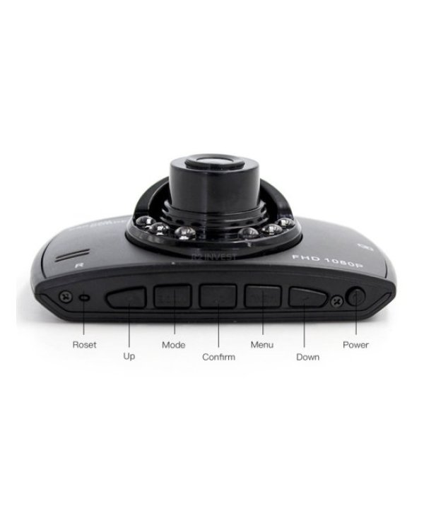 RoGer VR Видео регистратор Full HD / microSD / LCD 2.7'' + держатель