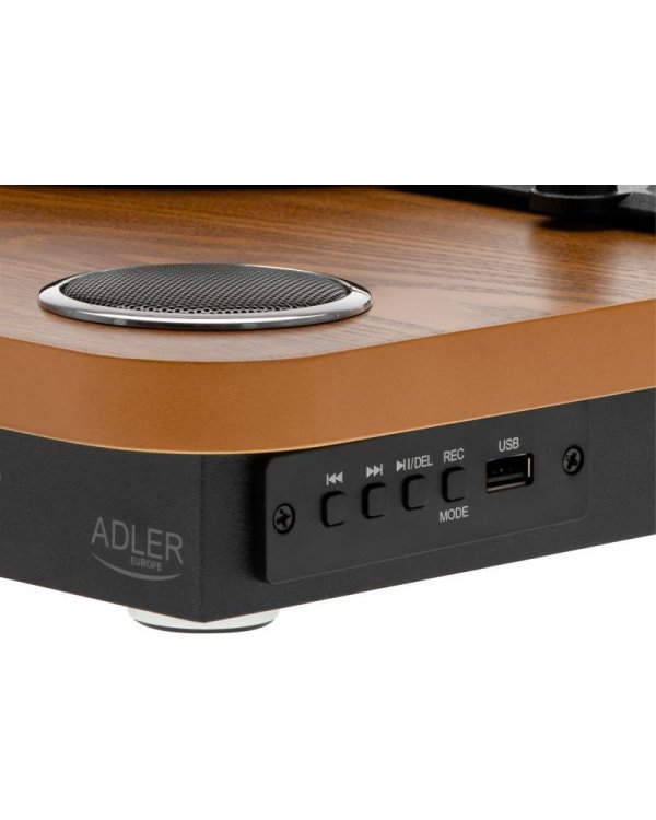 Adler AD1914 Turntable Audio System / wood