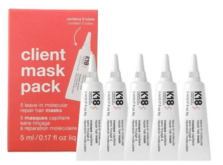 K18 Client Mask Набор масок 5 x 5 ml