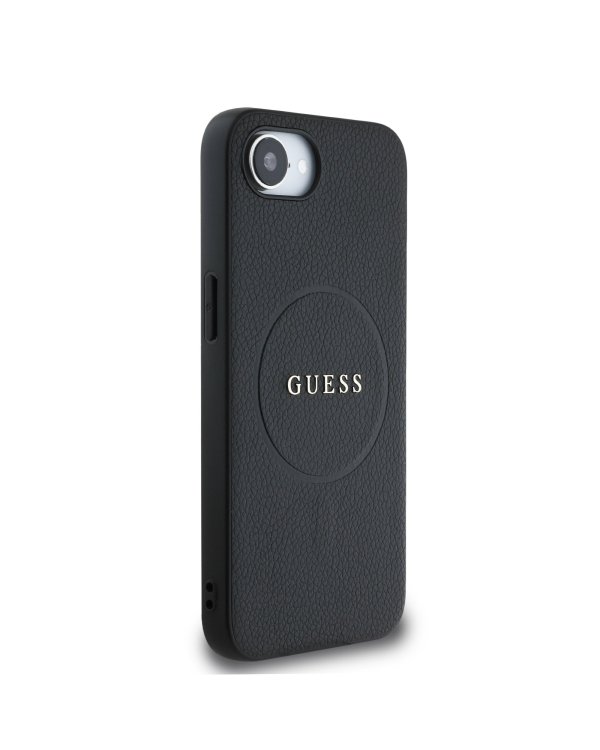 Guess PU Grained Classic Logo MagSafe Case Чехол для Apple iPhone 16e