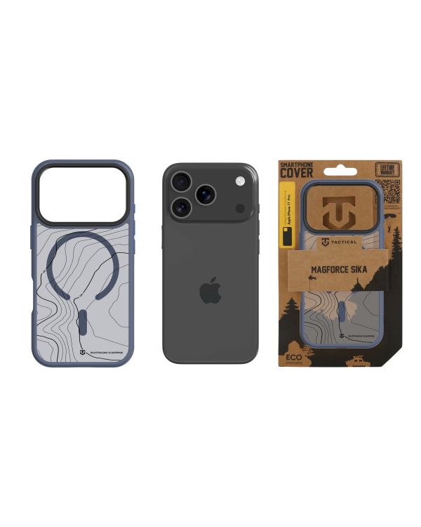 Tactical MagForce Hyperstealth Sika Cover Защитный чехол для iPhone 17 Pro / тёмно-синий