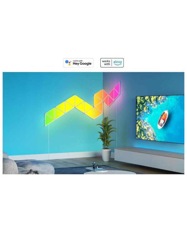 Govee B6067 Tri-Angle RGBIC LED Smart Panel Bluetooth / Wi-Fi / 10pcs