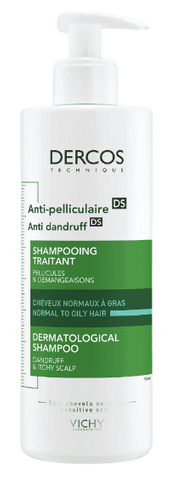 Vichy Dercos Anti-Dandruff DS Дерматологический шампунь против перхоти 390 ml