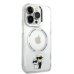 Karl Lagerfeld IML Karl and Choupette MagSafe Case Защитный чехол для iPhone 15 Pro / прозрачный