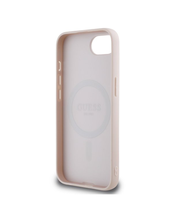 Guess PU Grained Classic Logo MagSafe Case Чехол для Apple iPhone 16e