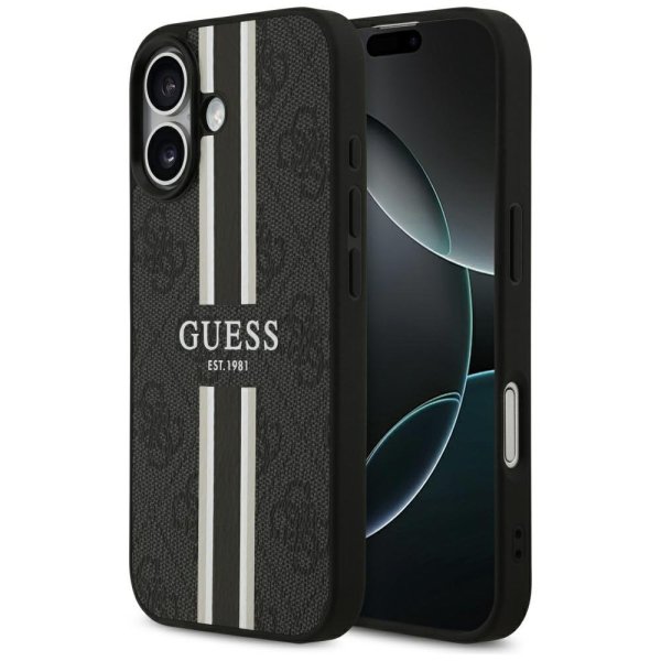 Guess 4G Printed Stripes MagSafe Case Чехол для Apple iPhone 17