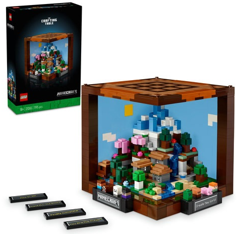LEGO 21265 Minecraft The Crafting Table Конструктор