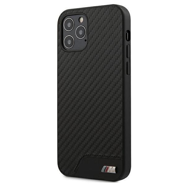 BMW BMHCP12LCABBK M Collection Carbon Back Case Чехол для телефона Apple iPhone 12 Pro Max