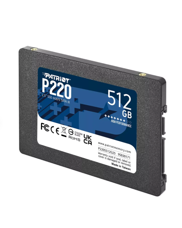 Patriot P220 SSD диск 512GB