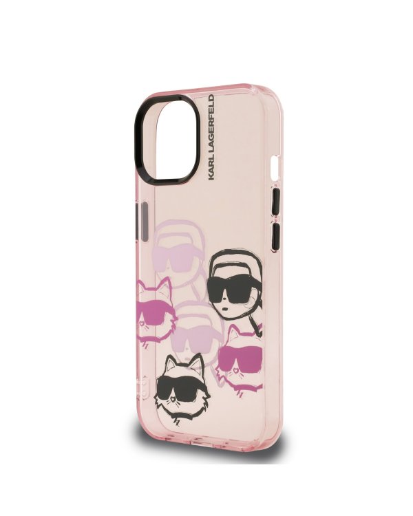 Karl Lagerfeld IML Multi K&CH Heads Case Чехол для Apple iPhone 15