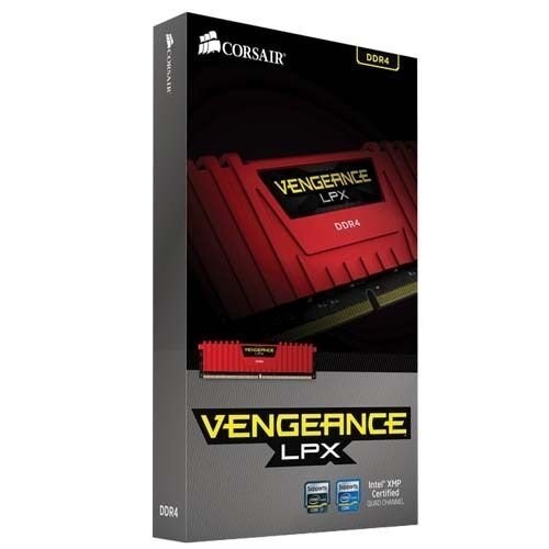 Corsair Memory PC DDR4 Vengeance LPX 8GB/2400 RED Оперативная память