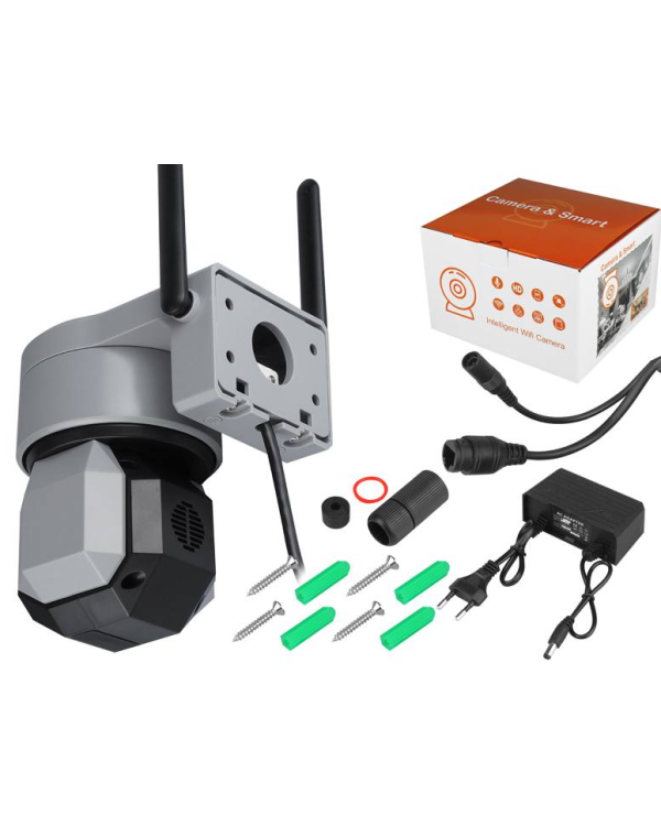 LTC LXKAM33 IP Камера E27 / IP65 / PTZ / 5Mpix / 230V