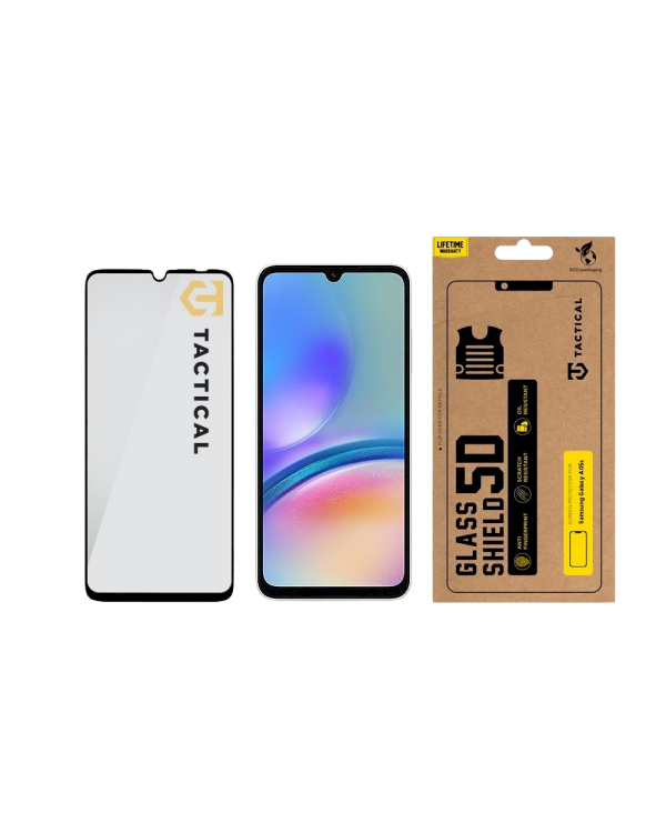 Tactical Glass Shield 5D Защитное стекло для Samsung Galaxy A05/A05s / чёрный