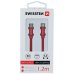 Swissten Textile USB-C To Lightning Кабель Для Зарядки и Переноса Данных Fast Charge / 3A / 1.2m