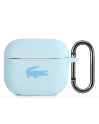 Lacoste Liquid Silicone Glossy Printing Logo Case Чехол для наушников Apple AirPods 3