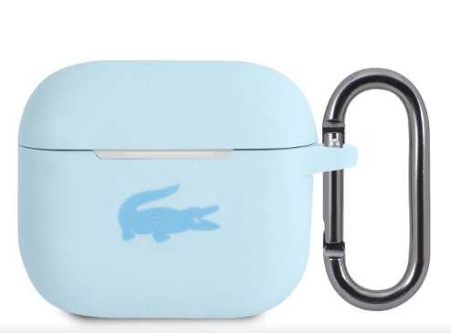 Lacoste Liquid Silicone Glossy Printing Logo Case Чехол для наушников Apple AirPods 3 Lacoste Liquid Silicone Glossy Printing Logo Case Чехол для наушников Apple AirPods 3