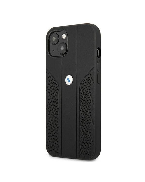BMW BMHCP13MRSPPK Back Case Кожанный Чехол для телефона Apple iPhone 13