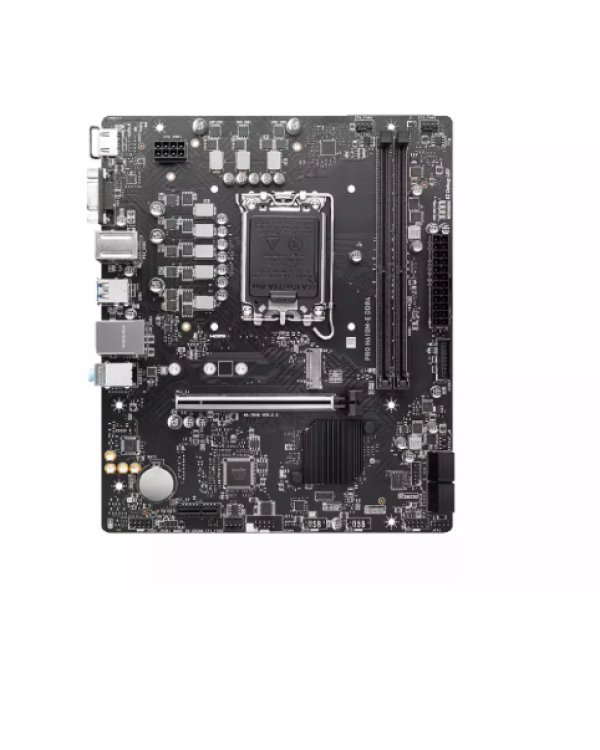 MSI PRO H610M-E Материнская плата Intel / DDR4 / LGA / 1700 micro ATX
