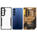 Tactical Quantum Stealth Cover Защитный чехол для Samsung Galaxy S26 / прозрачный/чёрный