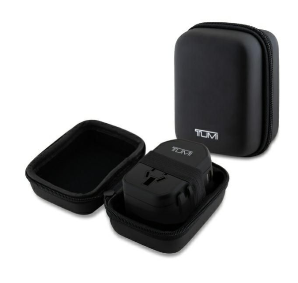 Tumi TUTA20WMSLK Адаптер для путешествий 20W USB-C 2x USB-A