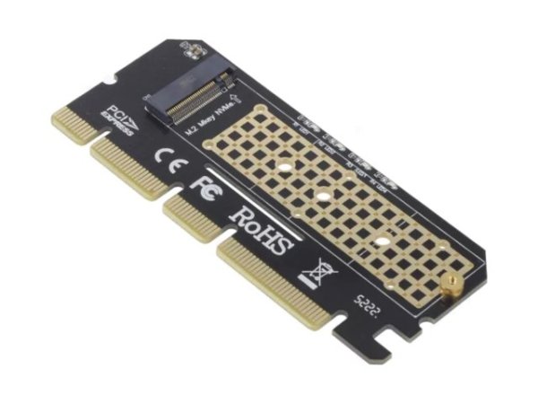 Savio AK-41 PCI-E x4/x8/x16 Expansion card adapter M.2 NVMe