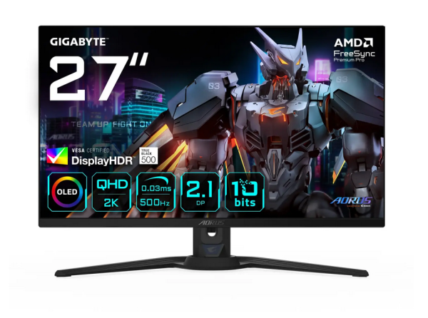 Gigabyte AORUS FO27Q5P OLED Mонитор 27" / 2560 x 1440
