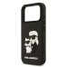 Karl Lagerfeld 3D Rubber Double Heads Case Чехол для Apple iPhone 17 Pro Karl Lagerfeld 3D Rubber Double Heads Case Чехол для Apple iPhone 17 Pro