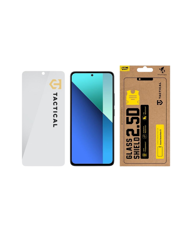 Tactical Glass Shield 2.5D Защитное стекло для Xiaomi Redmi Note 13 4G/5G/14S / прозрачный
