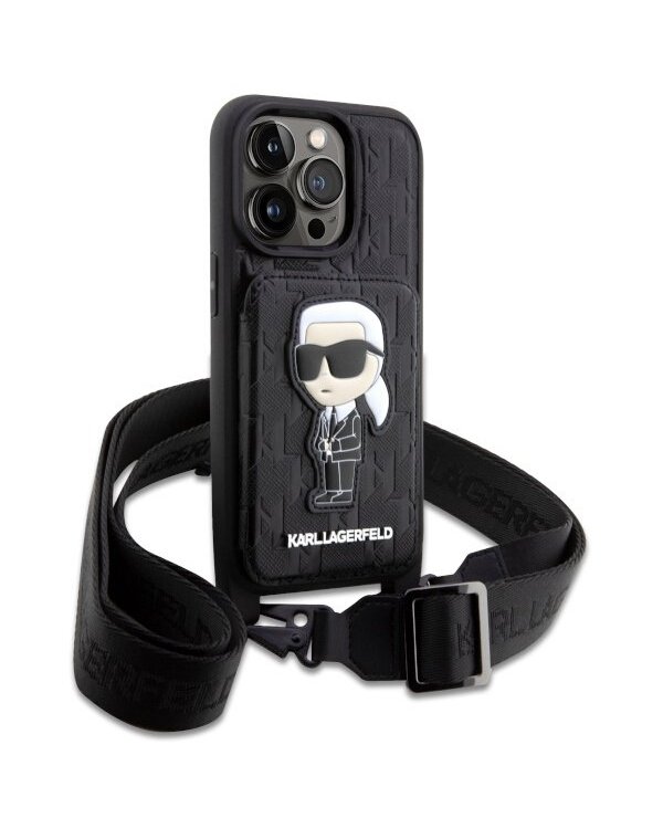Karl Lagerfeld KLHCP14LCSAKHPKK Чехол для Apple iPhone 14 Pro