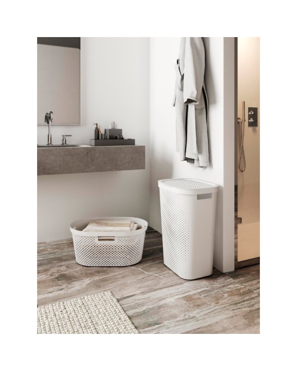 Curver Infinity Recycled Корзина для белья 60L / 44x35x60cм