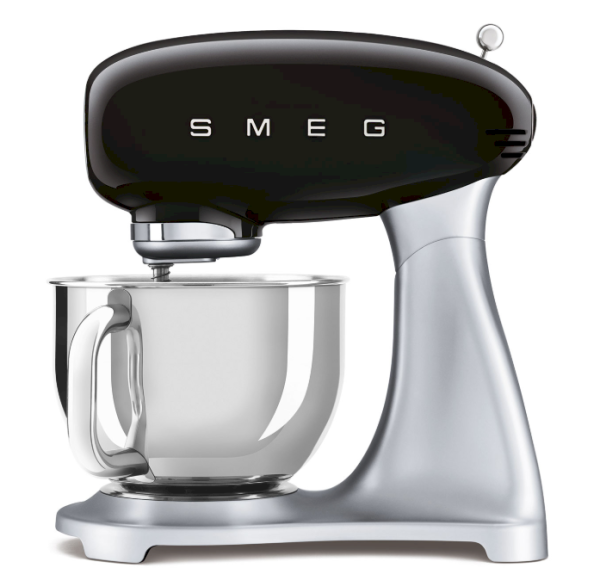 Обложка книги «Smeg SMF04BLEU 50’s Style Стационарный миксер 800W 4.8L black»