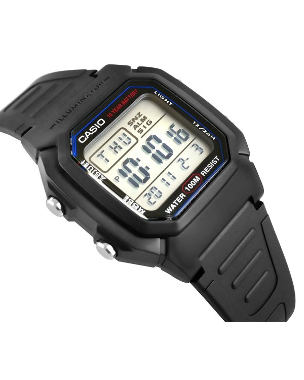 CASIO W-800H-1AVDF Мужские часы