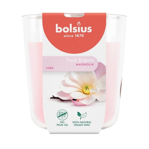 Bolsius True Scents Ароматическая Свеча 97x85mm Magnolia