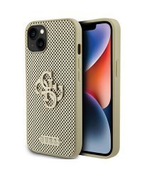 Guess Perforated 4G Glitter Back Case Защитный Чехол для Apple iPhone 15
