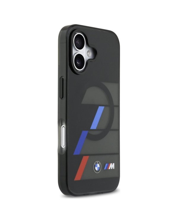 BMW M IML Metal Buttons Tricolor Lines MagSafe Case Защитный Чехол для Apple iPhone 17
