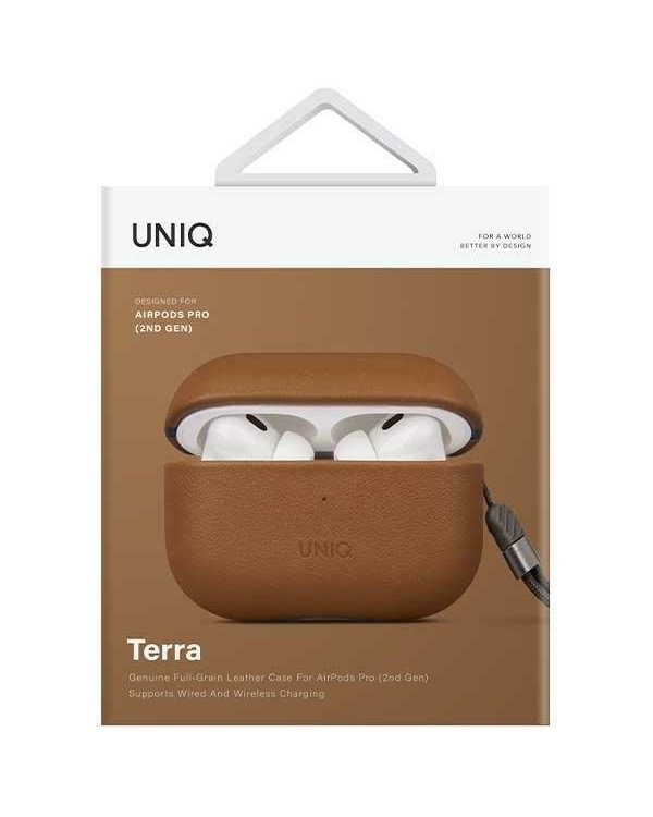 UNIQ Terra Genuine Leather Case Защитный чехол для Apple AirPods Pro 2 gen.