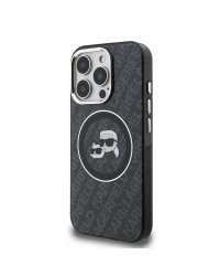 Karl Lagerfeld IML K&CH Heads Repeated Logo MagSafe Case Чехол для Apple iPhone 15 Pro Max